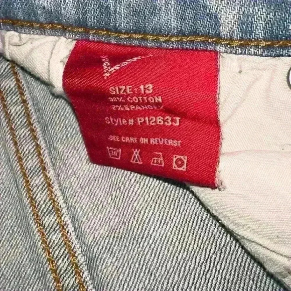 Vigoss Venice Size 13 Jeans Boot Cut Light Wash Low Rise Y2K - Picture 6 of 14